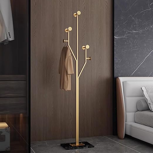 Modern Coat Rack with Marble Base