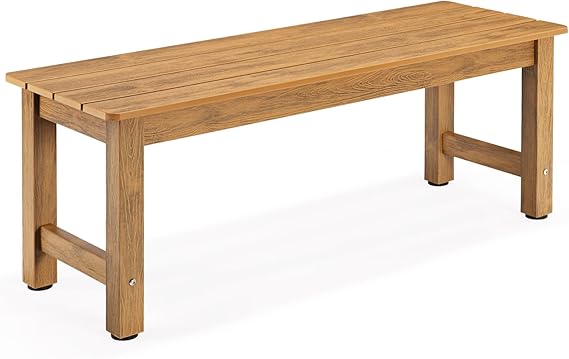 2-Person Weatherproof Outdoor Bench