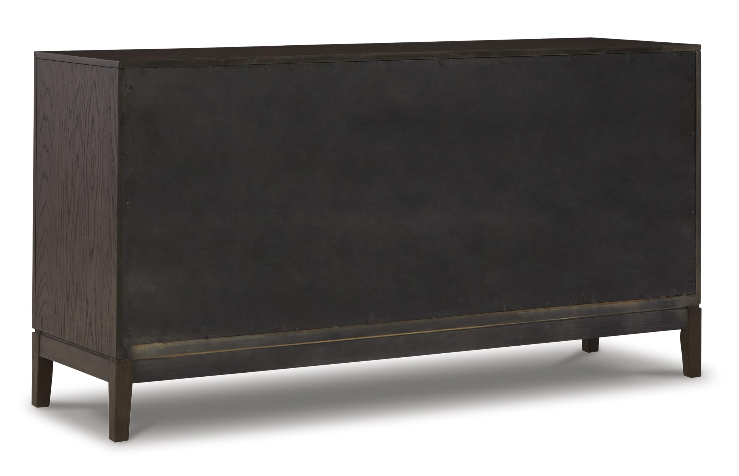Burkhaus Dining Server with Glass Front Cabinets
