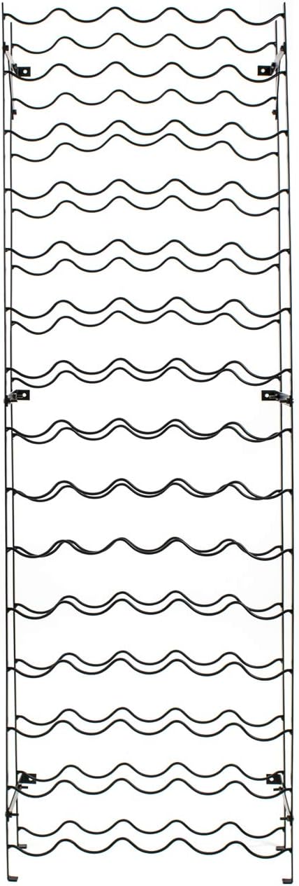 75 Bottle Wine Rack Freestanding Floor Storage