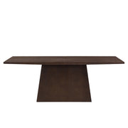 82 Inch Wooden Dining Table for 6-8 People