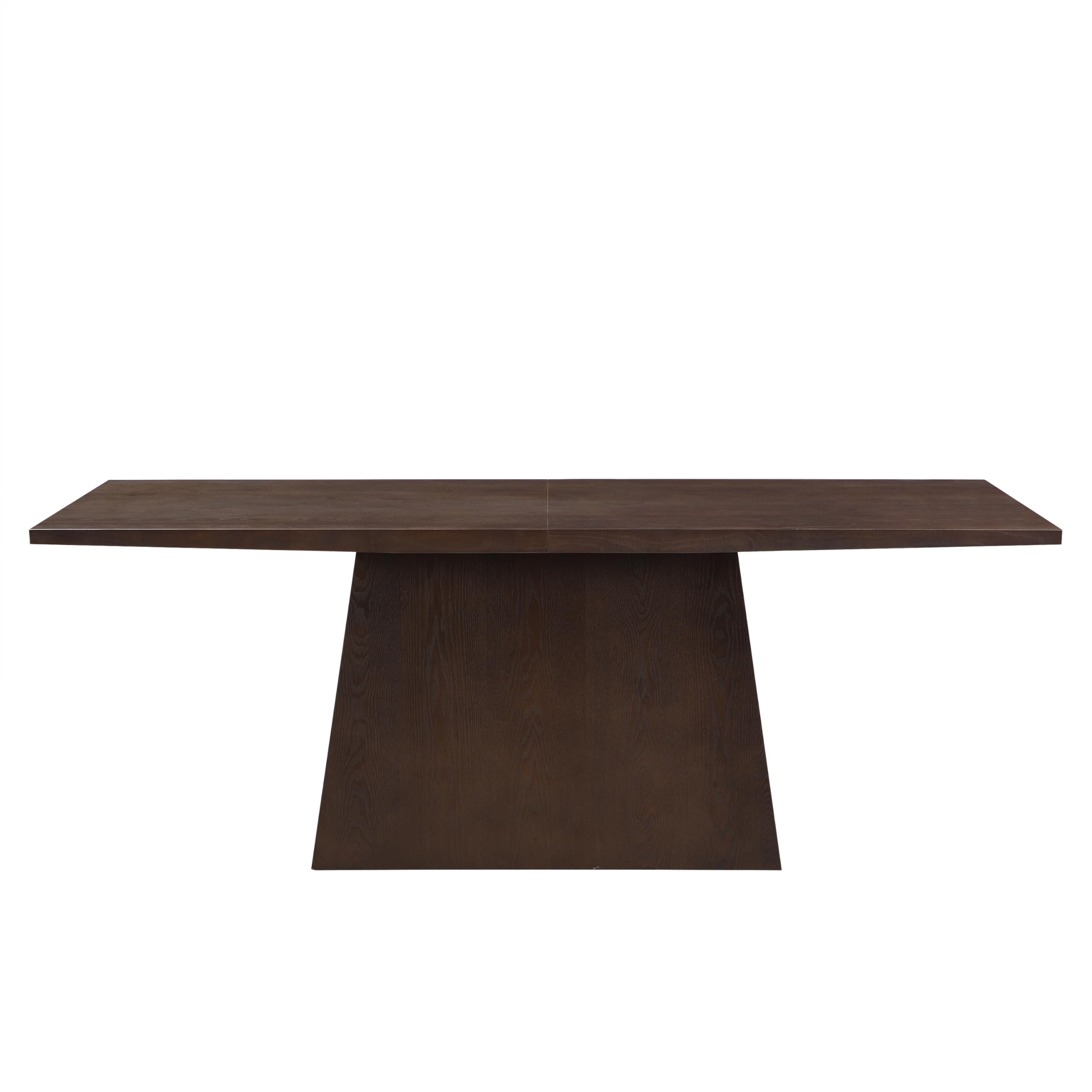 82 Inch Wooden Dining Table for 6-8 People