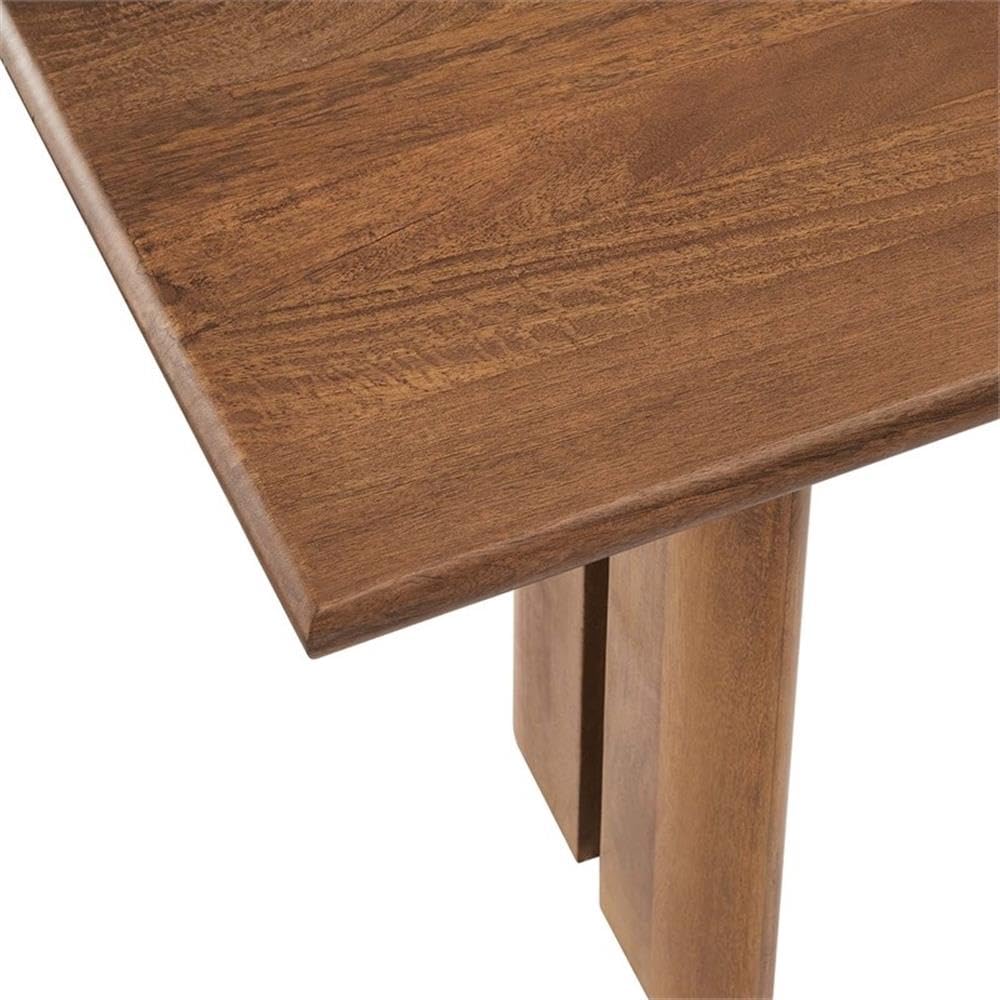 Amistad 58" Wood Bench Walnut