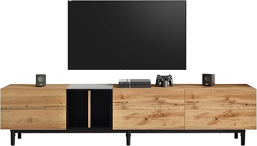 Modern TV Entertainment Center with Storage