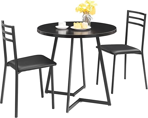 5 Piece Dining Table Set for 4 with Chairs