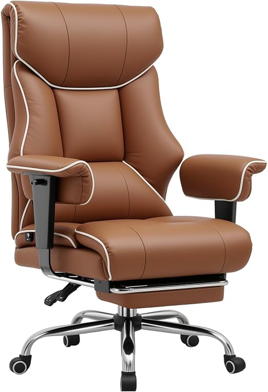 Big and Tall Office Chair 400lbs with Lumbar Support