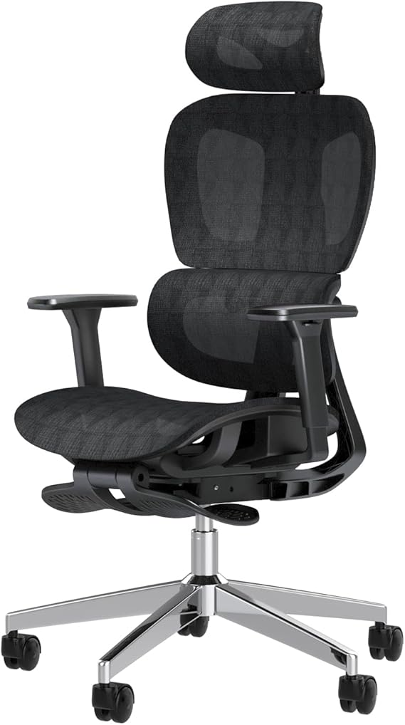 Ergonomic Office Chair Big and Tall with Adjustable Lumbar Support