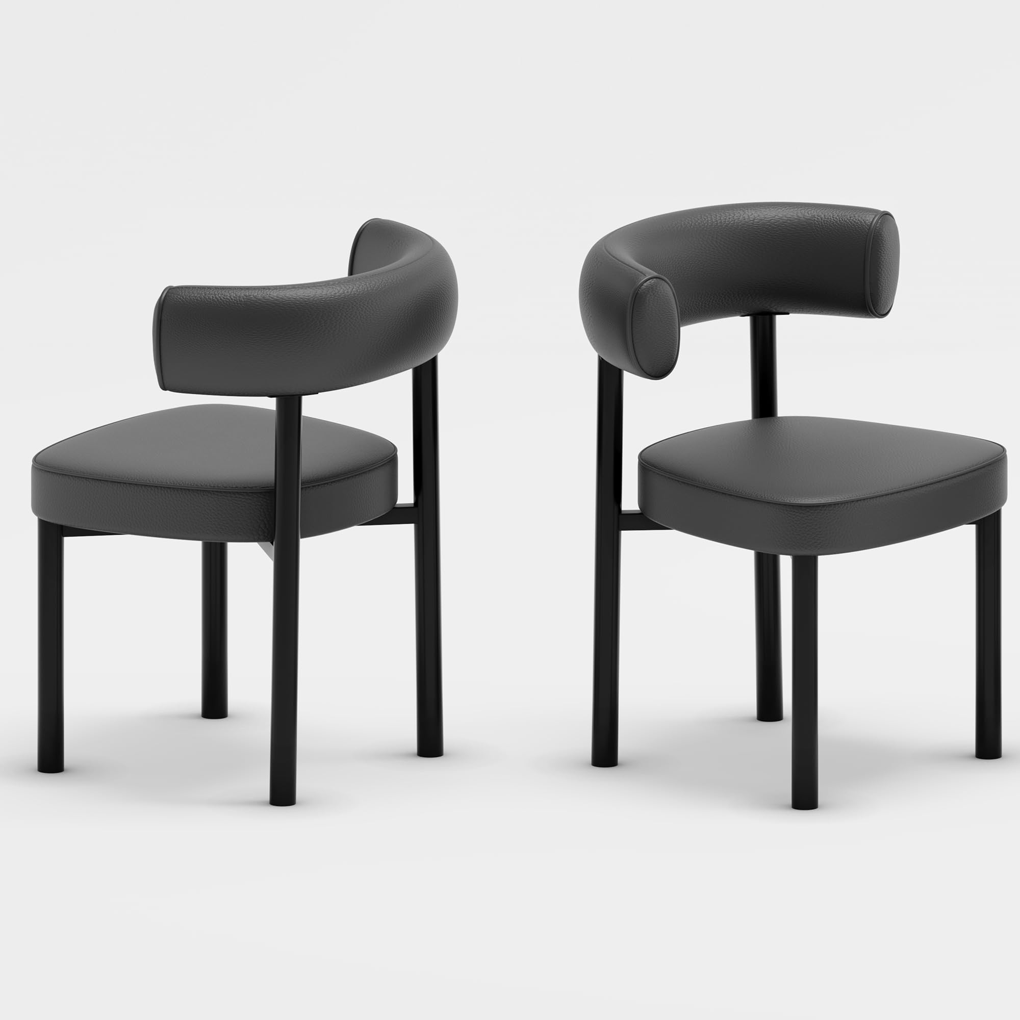 Mid-Century Dining Chairs Set of 4