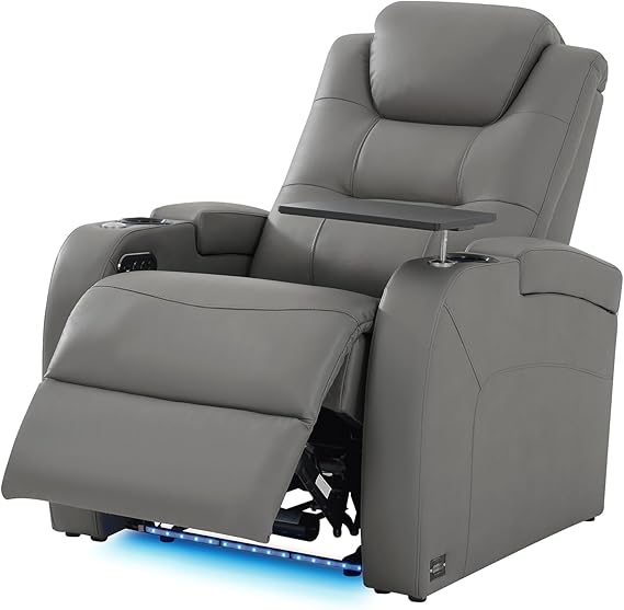 4-Seat Power Reclining Home Theater Sectional