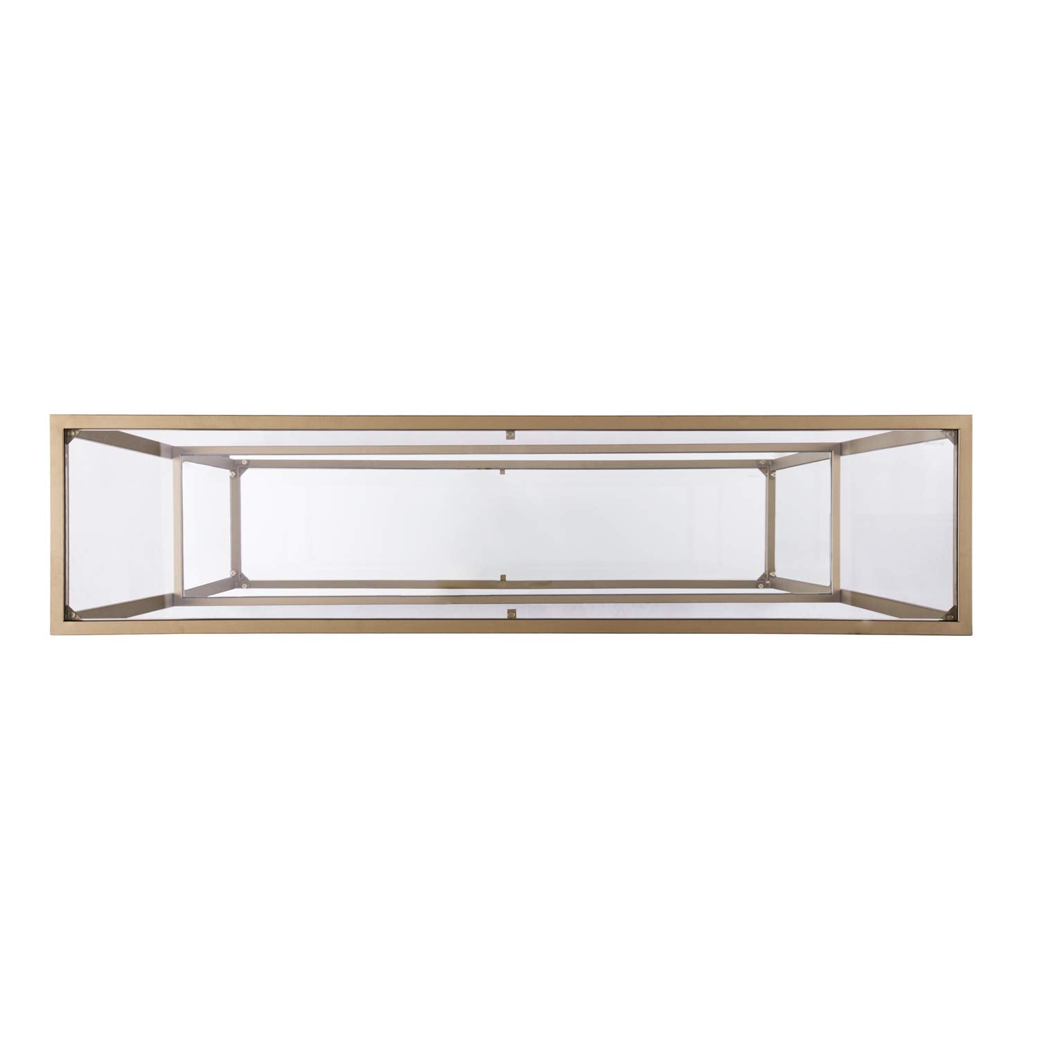 Horten Glam Narrow Console Table Gold