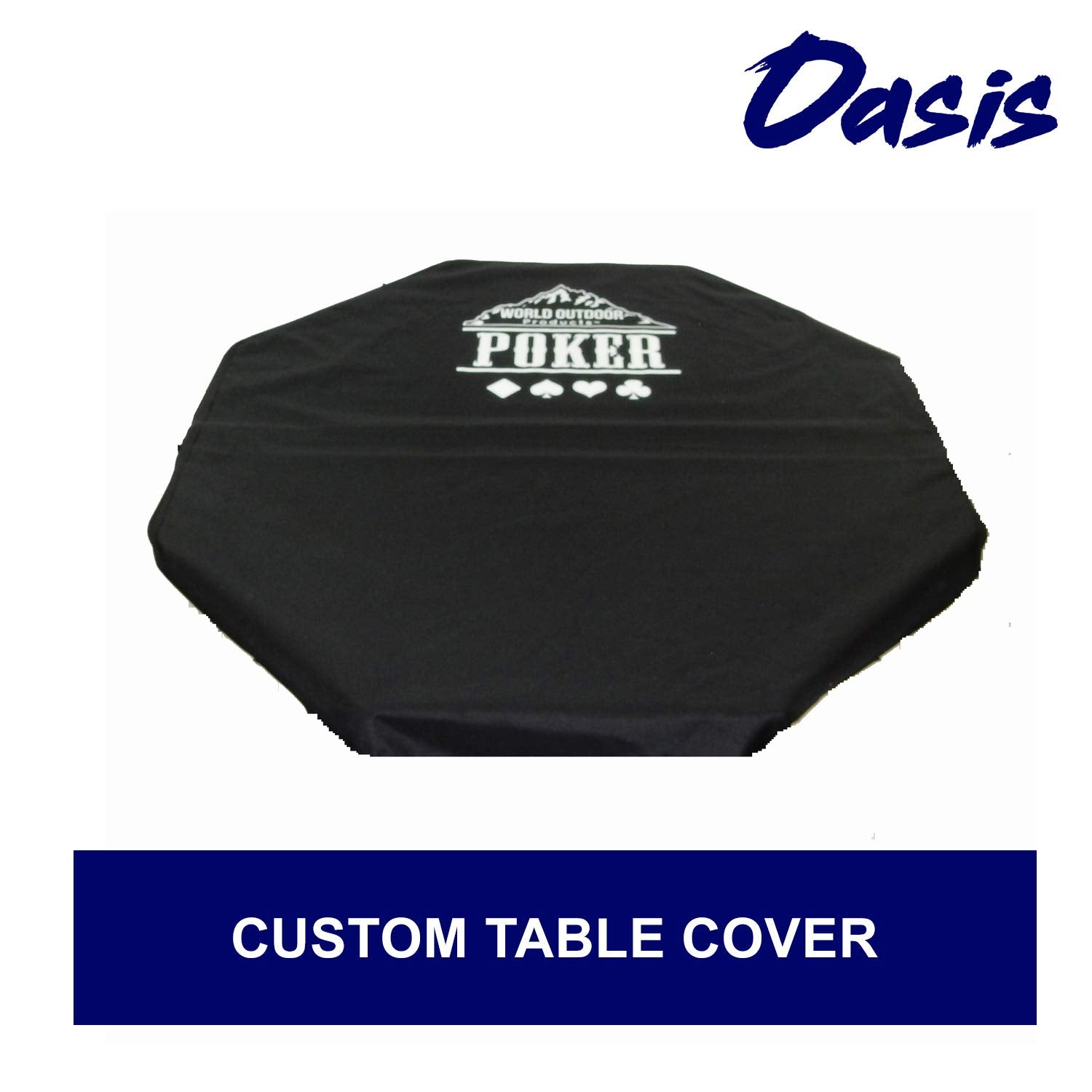 Portable Folding Poker Table with Chip Trays