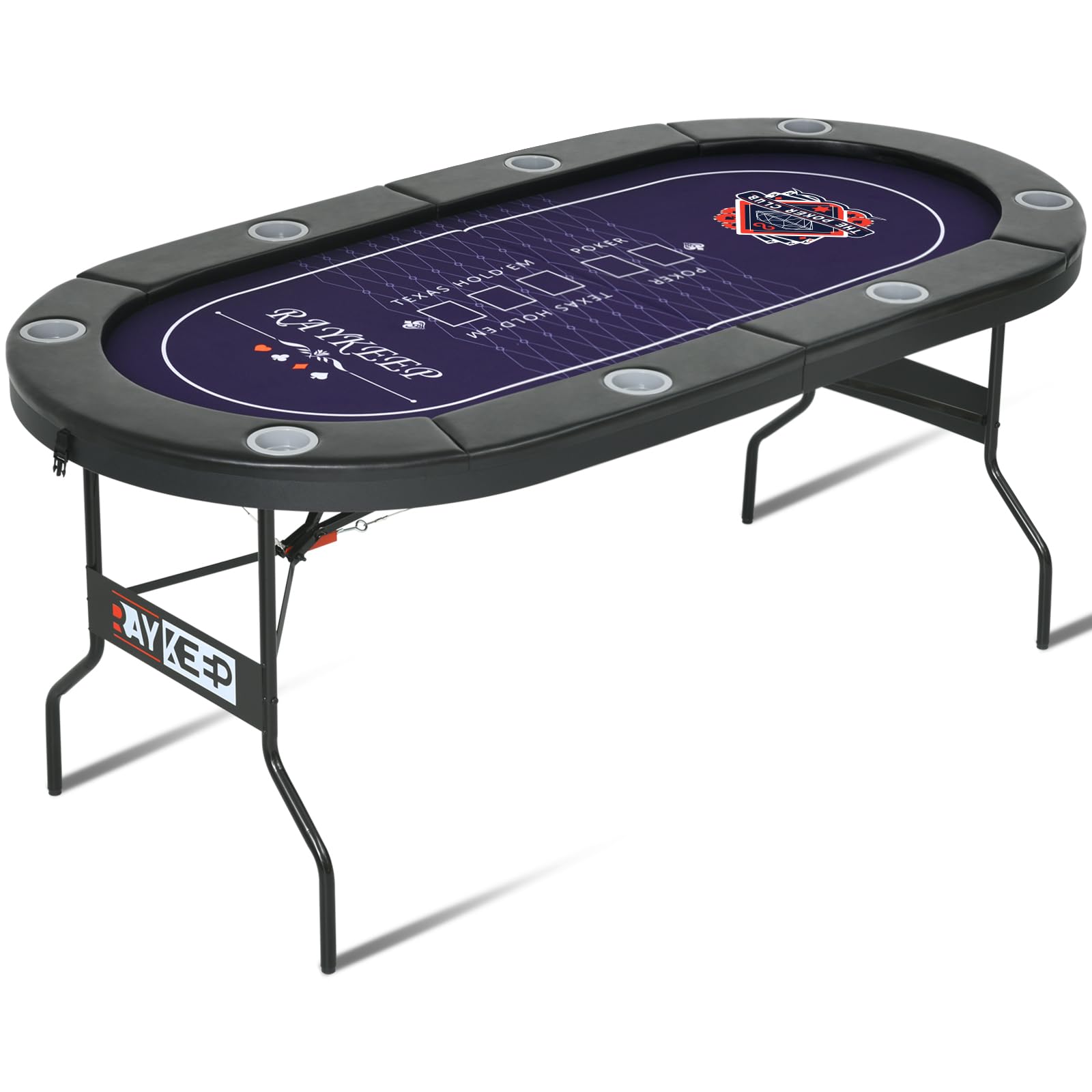 71 Inch Foldable Poker Table