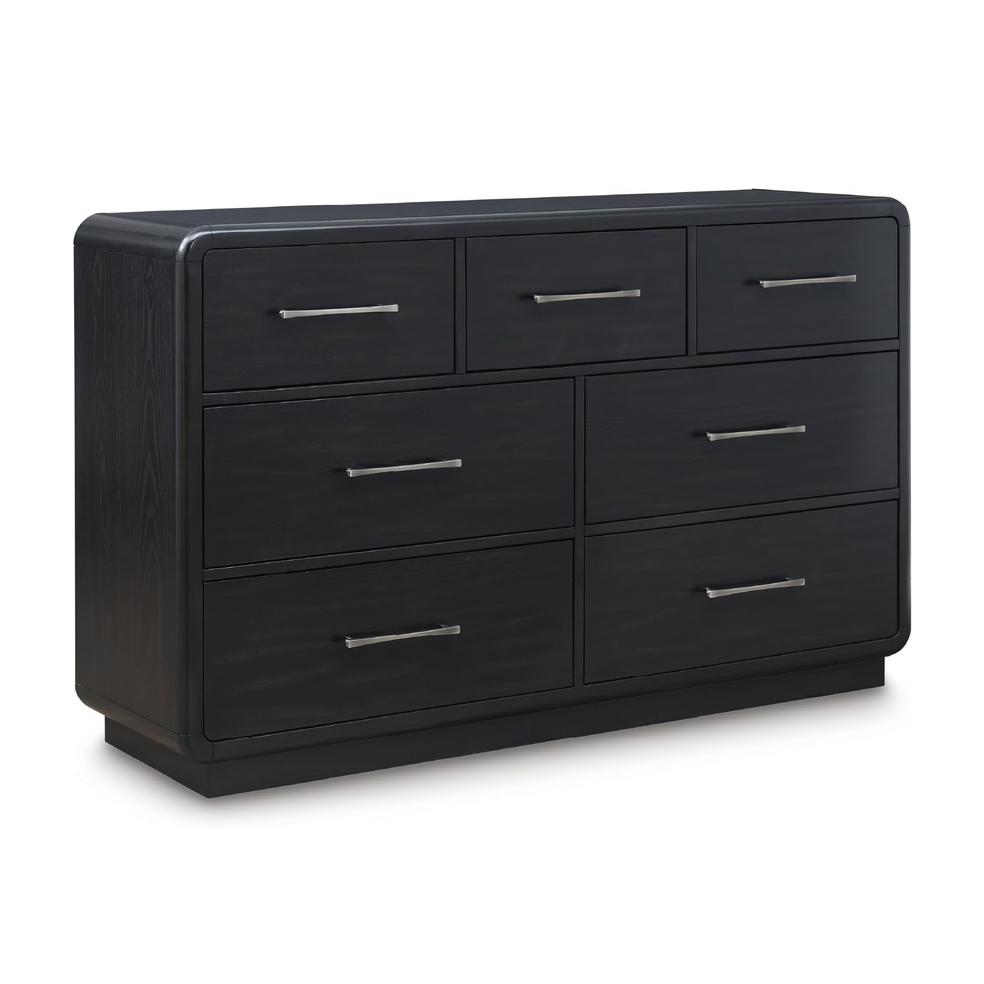 Rowanbeck Modern 7-Drawer Dresser with Felt-Lined Top Drawer