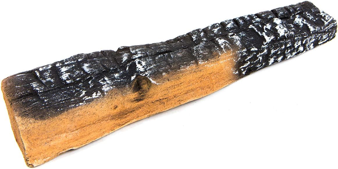 10-Piece Ceramic Fireplace Logs