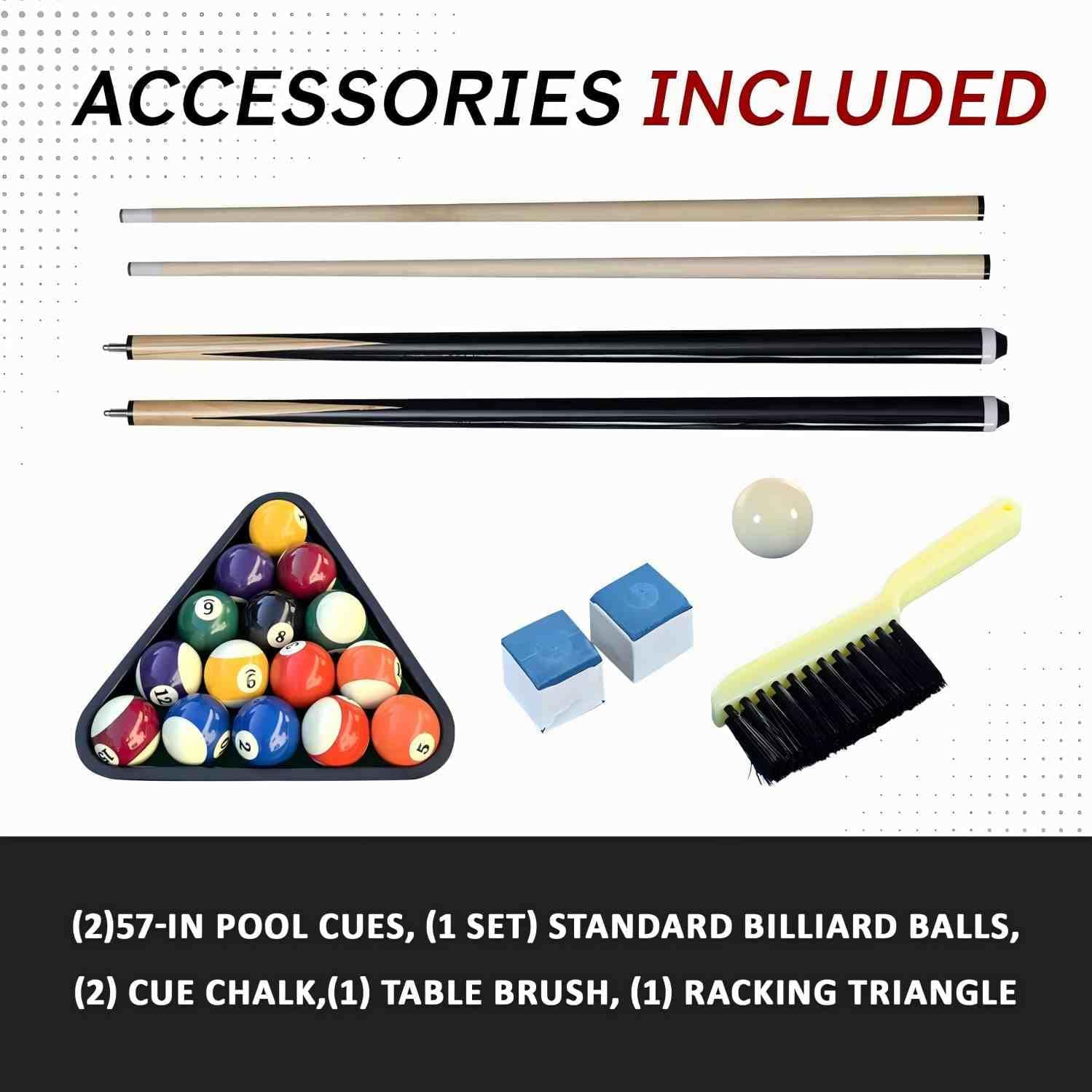 7FT Pool Table with Automatic Ball Return