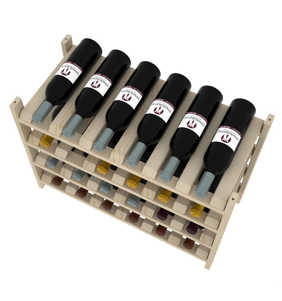 24 Bottle Modular Wine Rack