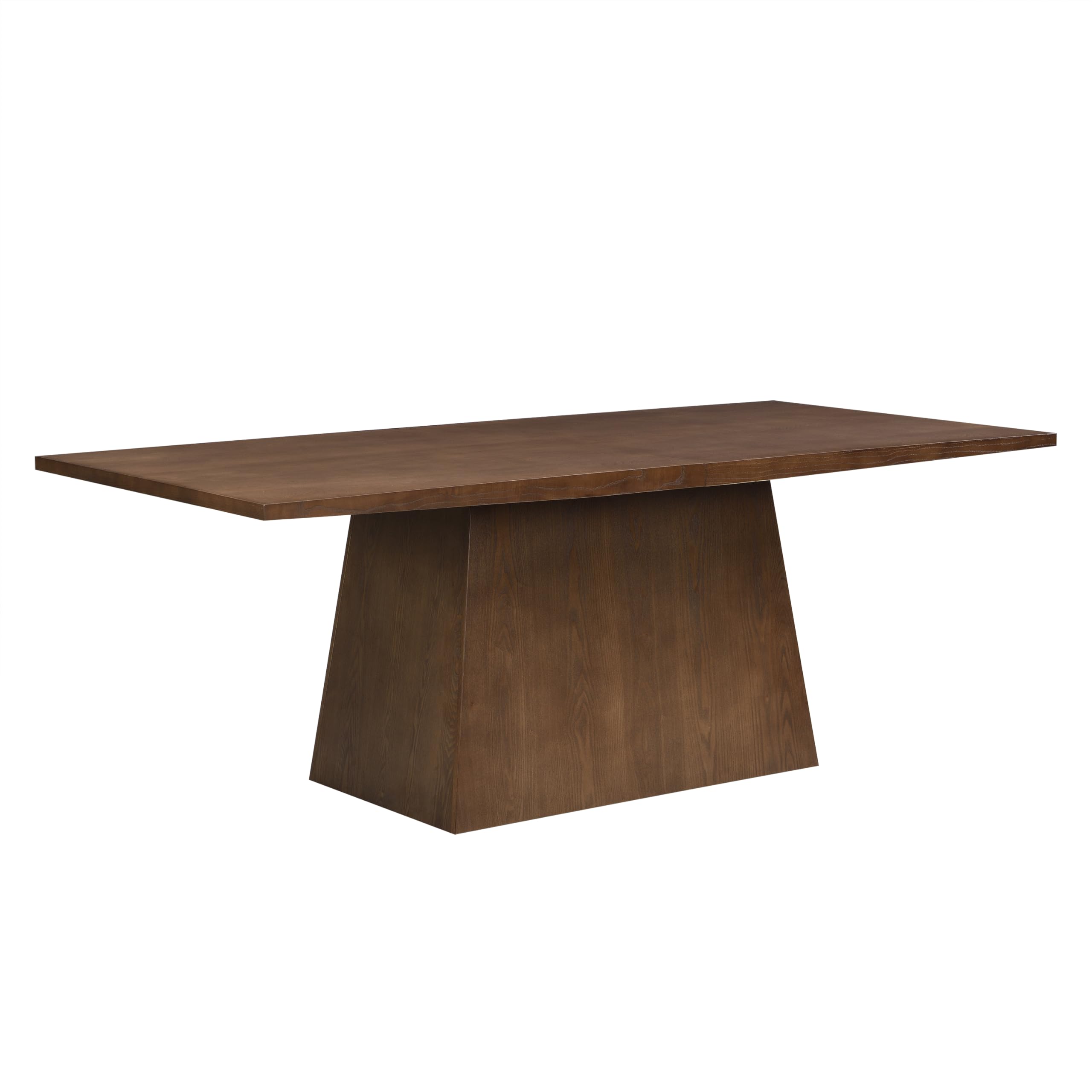 82-Inch Rectangular Dining Table with Taper Base