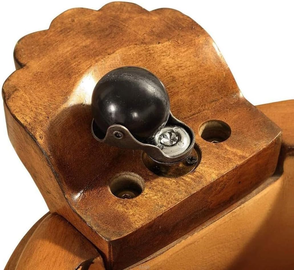 Turtle Footstool Ottoman with Wheels