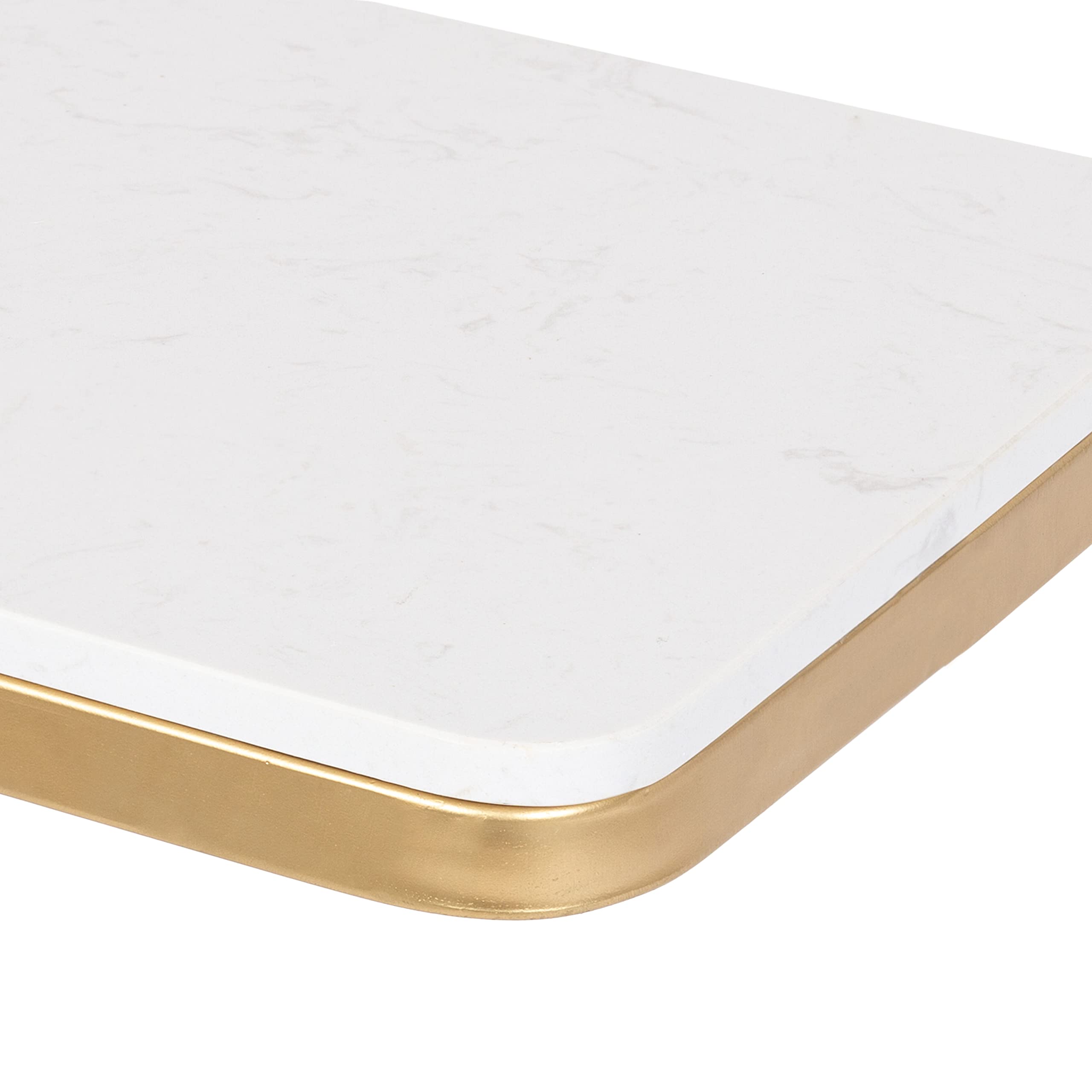 Marble C-Table End Table