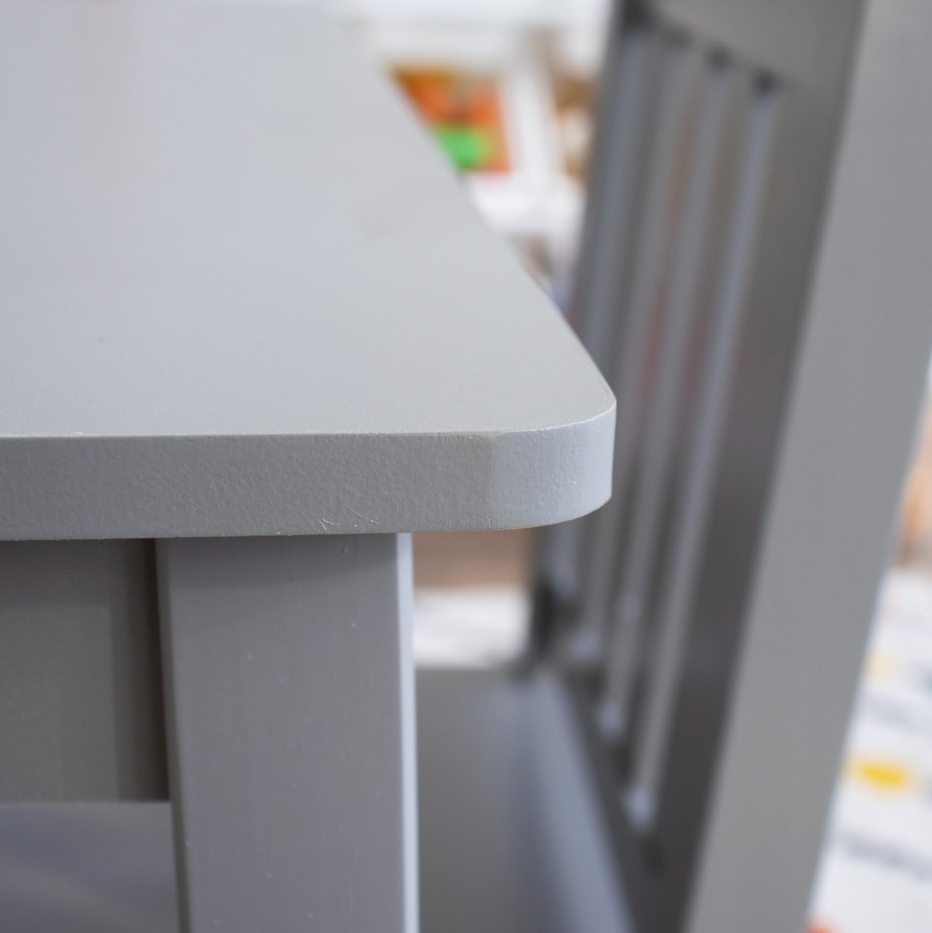 Kids Wooden Table and 2 Chairs Set Grey