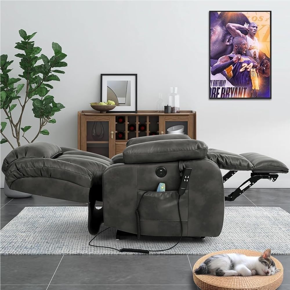 Power Lift Recliner Chair with Heat and Massage