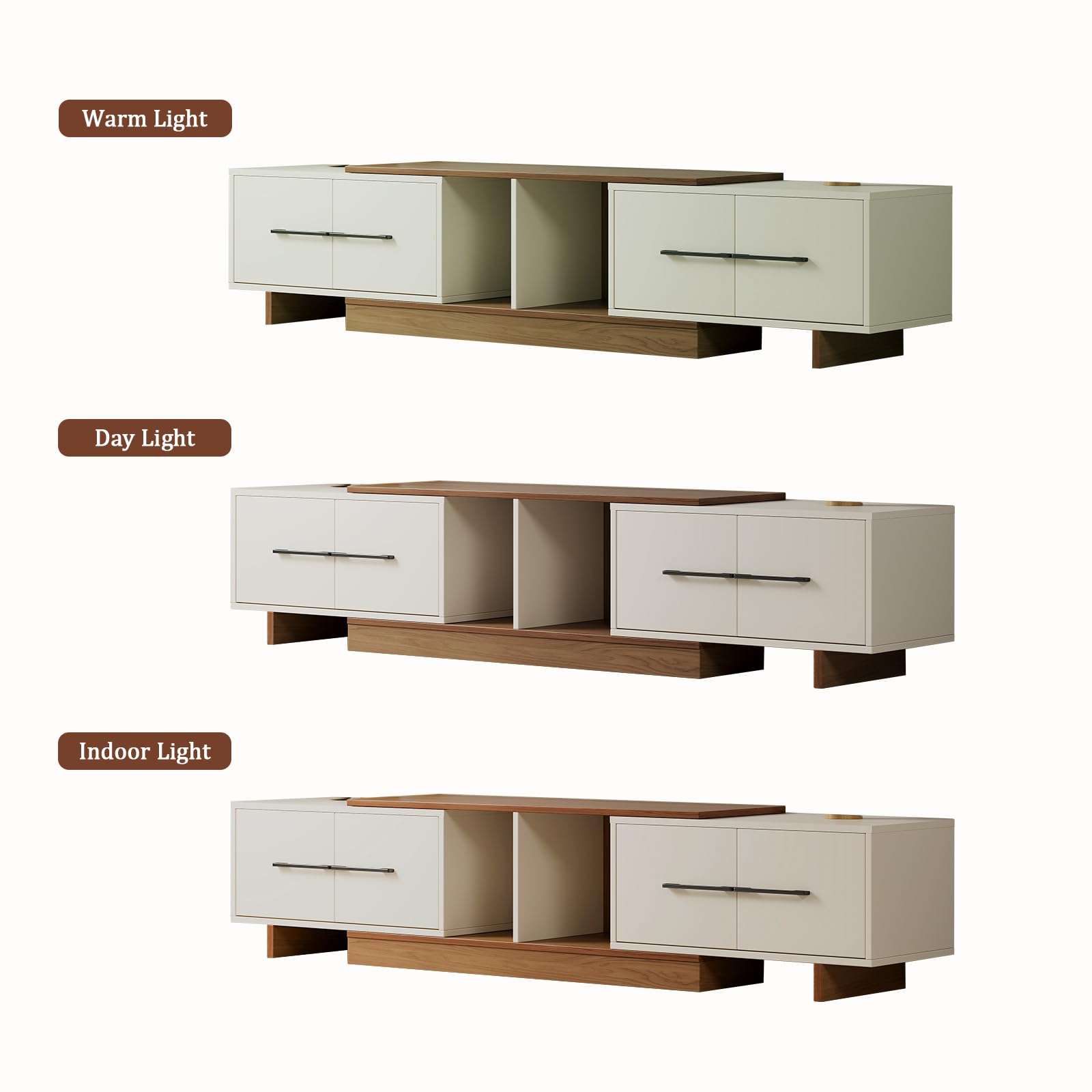 Extendable TV Stand for 50-100 Inch TVs