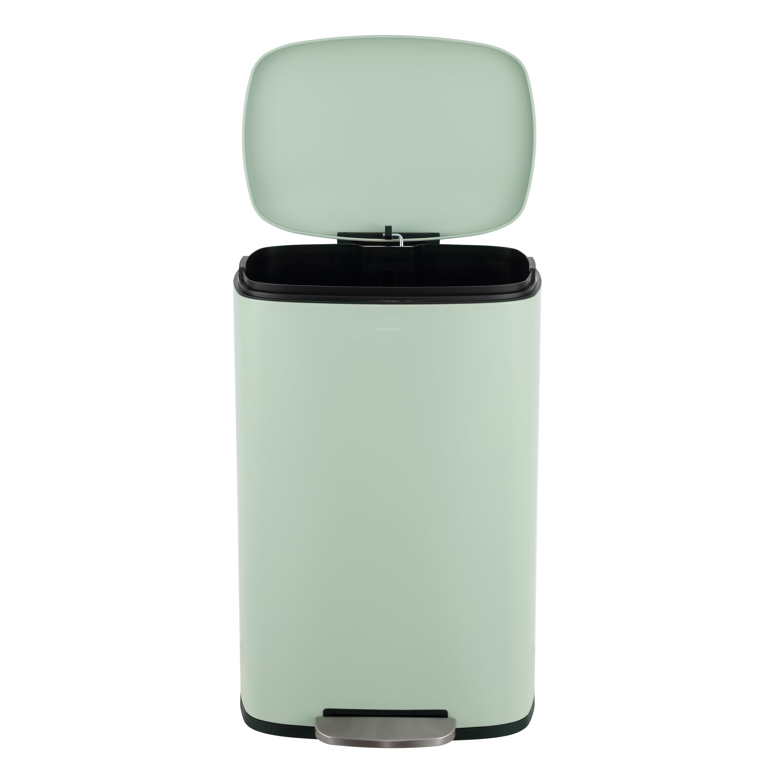 8-Gallon Step-Open Trash Can with Soft Close