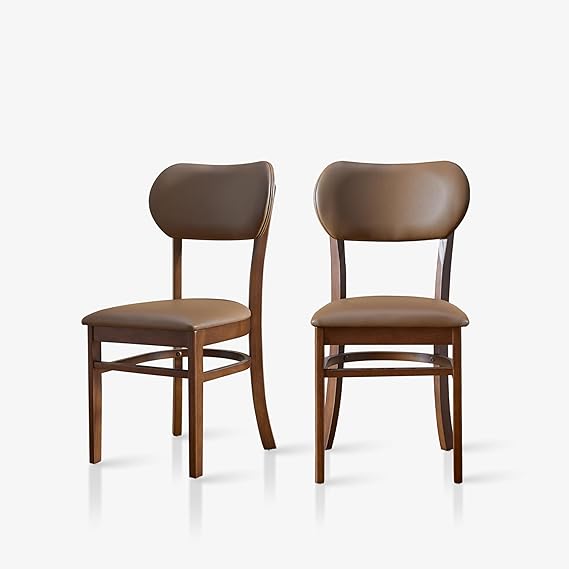 Landon Mid Century Modern Wood Dining Chairs Set of 4