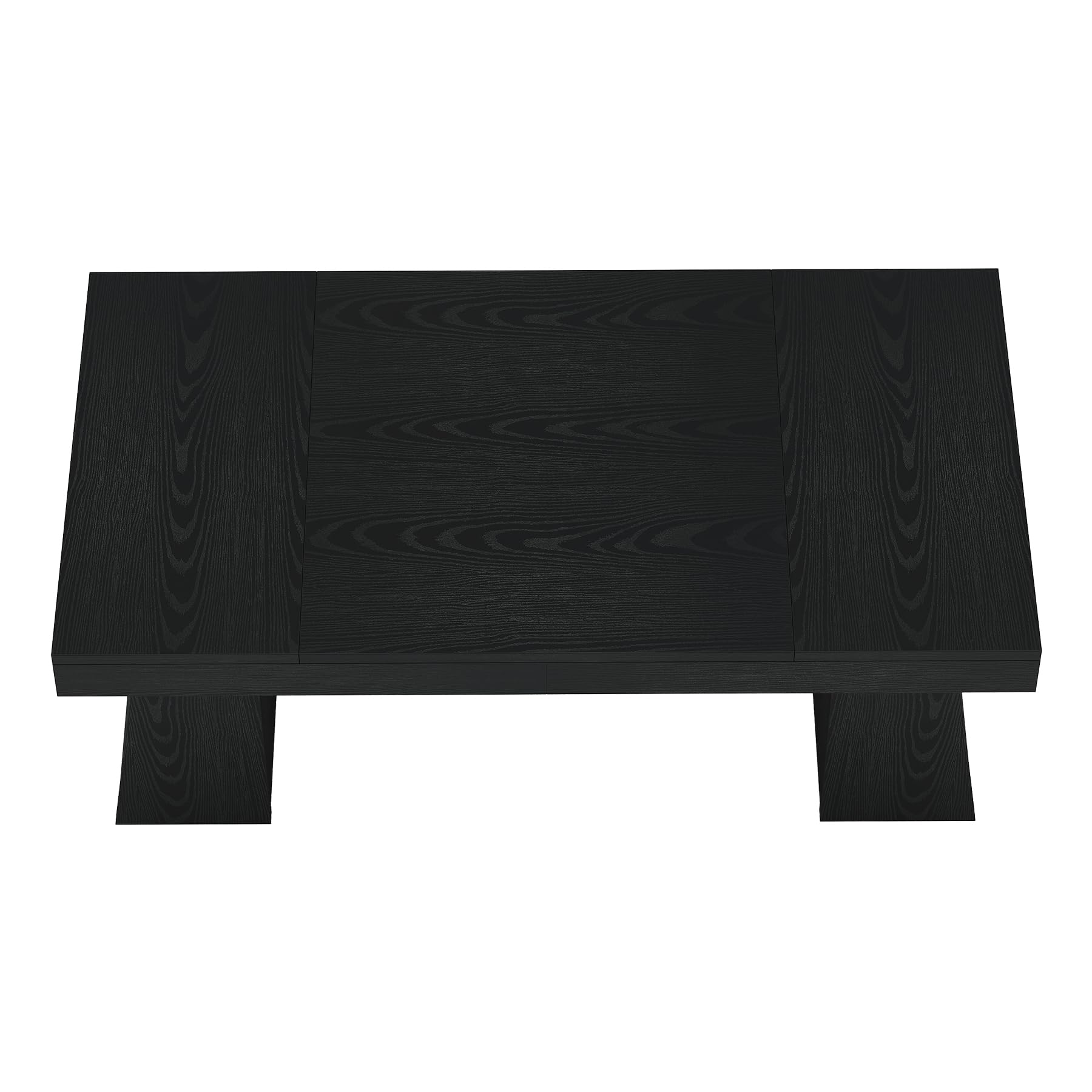 55" Executive Desk with Double Pedestal - Modern Wooden Office Writing Table