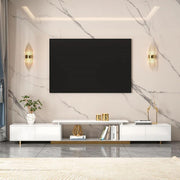 Extendable TV Stand with Drawers