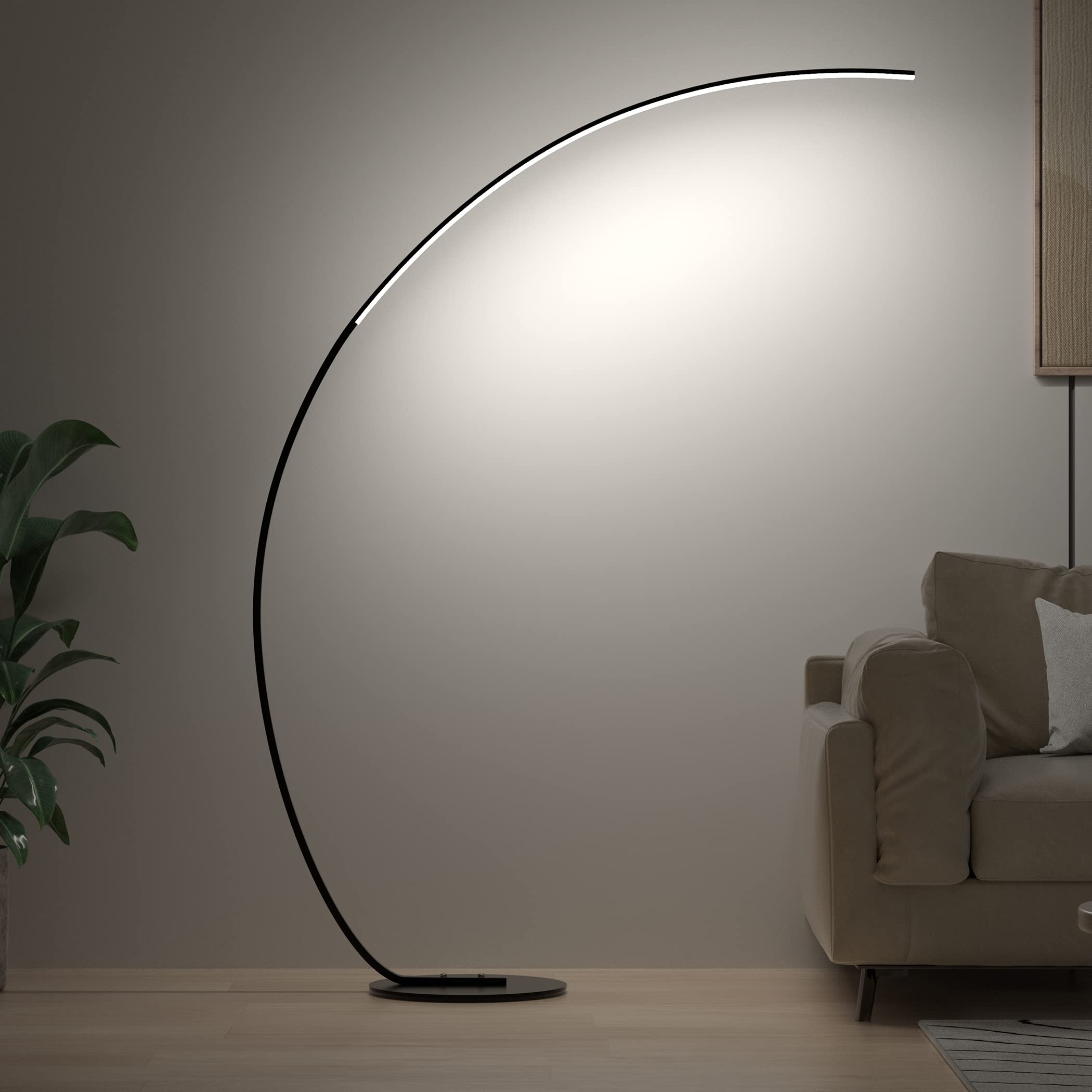 RGB Arc Floor Lamp with Remote