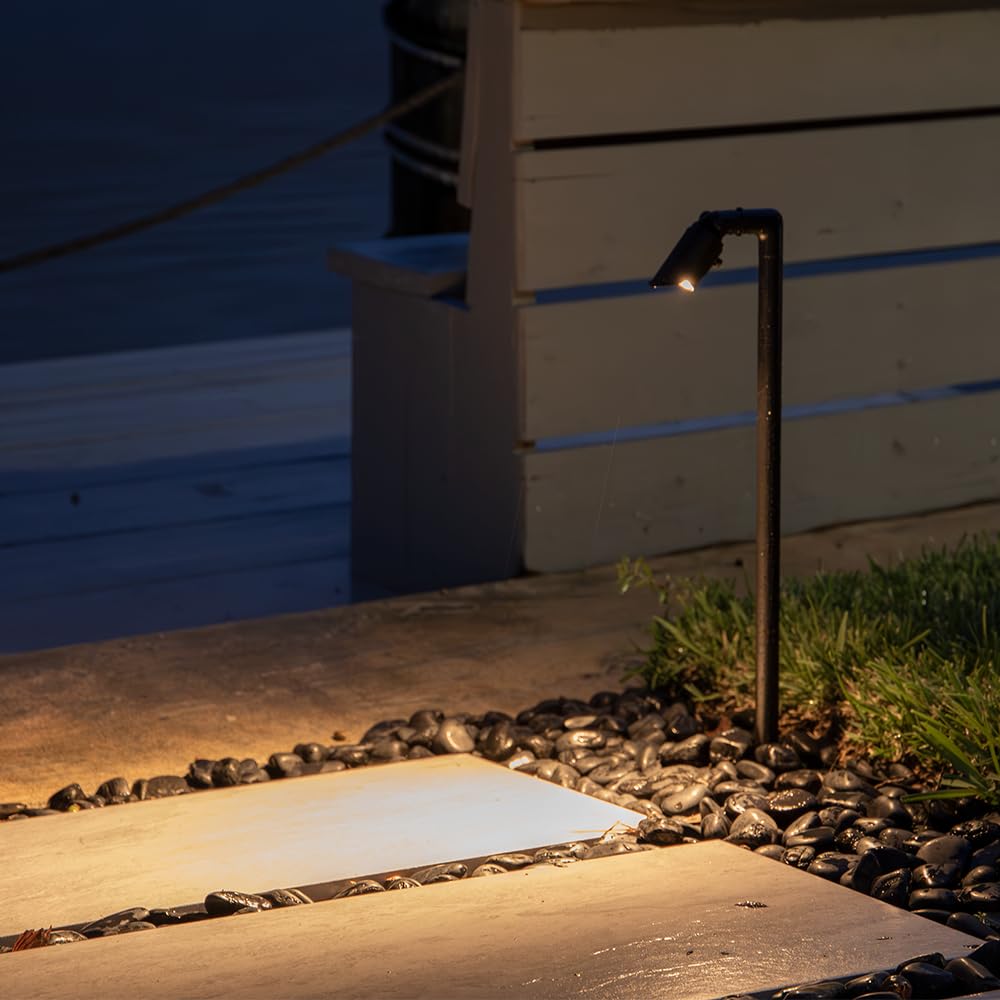 12V Adjustable Cast Brass Path Light