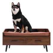 Elevated Dog Bed Frame with Mattress