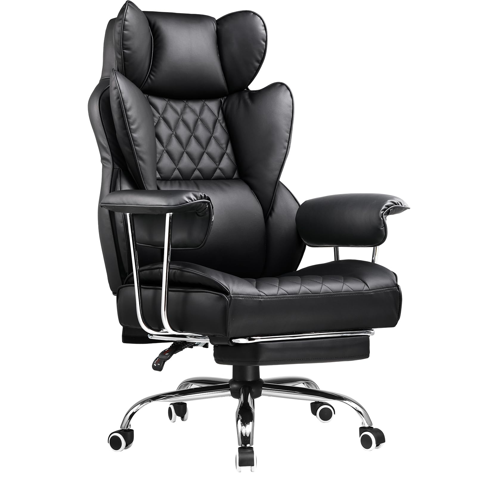 Ergonomic Office Chair with Footrest