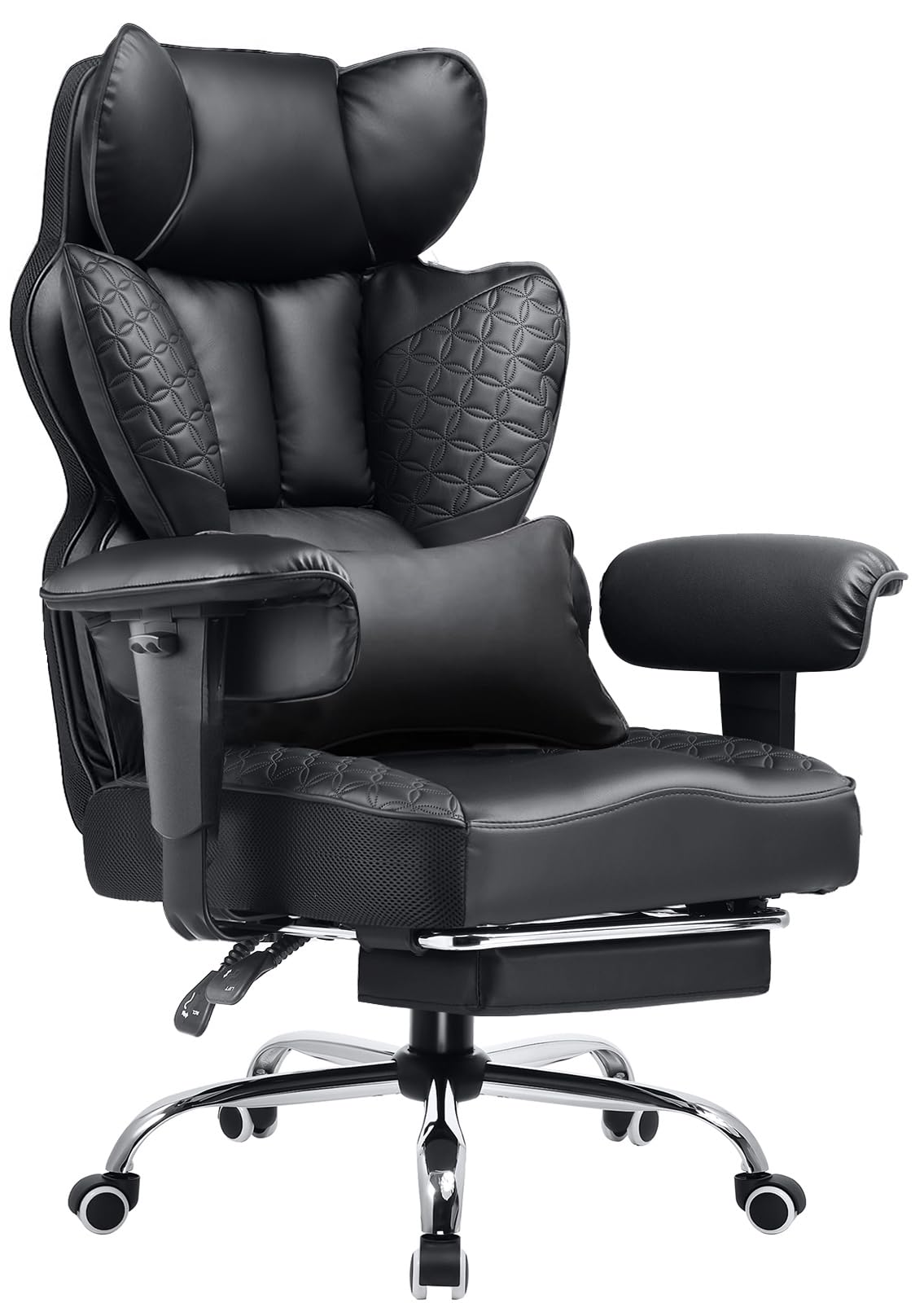 Ergonomic Gaming Office Chair with Footrest