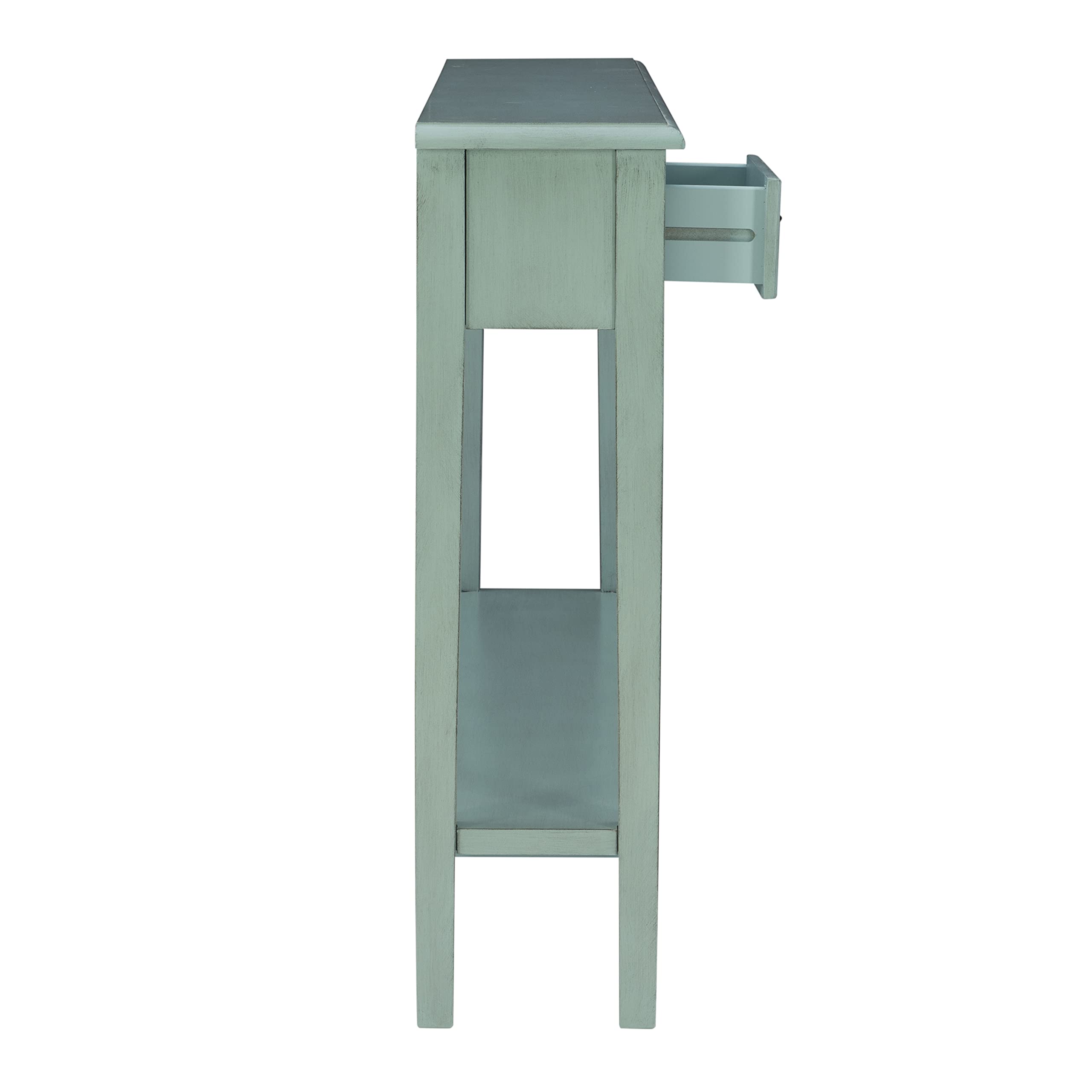 Sadie Long Console Table with 4 Drawers