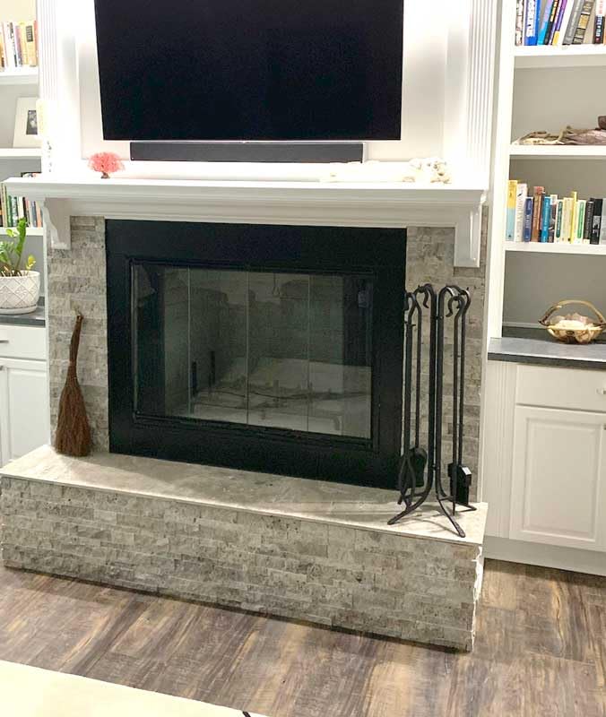 Forged Iron Fireplace Tool Set 28 Inch