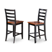 7-Piece Counter Height Pub Table Set with Butterfly Leaf
