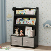 Giraffe Kids Bookshelf and Toy Storage Organizer