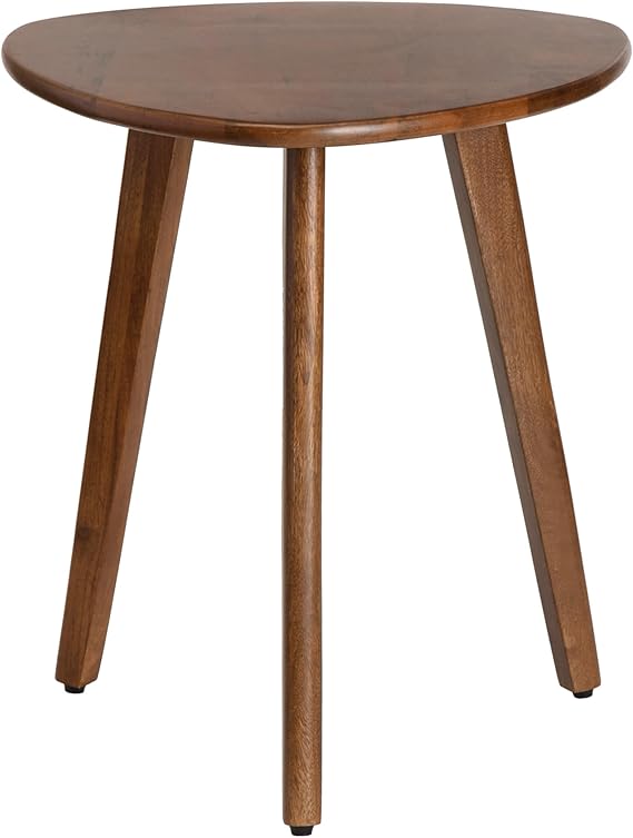 Tri Pin Side Table - Handmade Mango Wood End Table