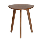 Tri Pin Side Table - Handmade Mango Wood End Table
