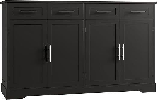 60" Large Buffet Sideboard with Storage