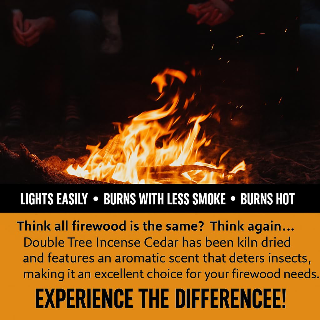 Kiln Dried Incense Cedar Firewood 16 Inch Logs