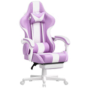 Ergonomic Gaming Chair Light Purple
