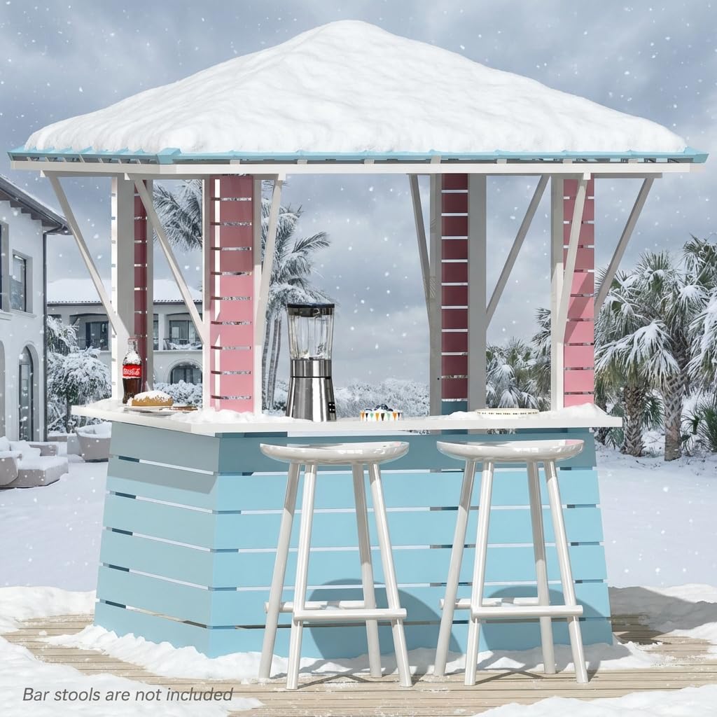 8' x 8' Coastal Dream Outdoor Gazebo