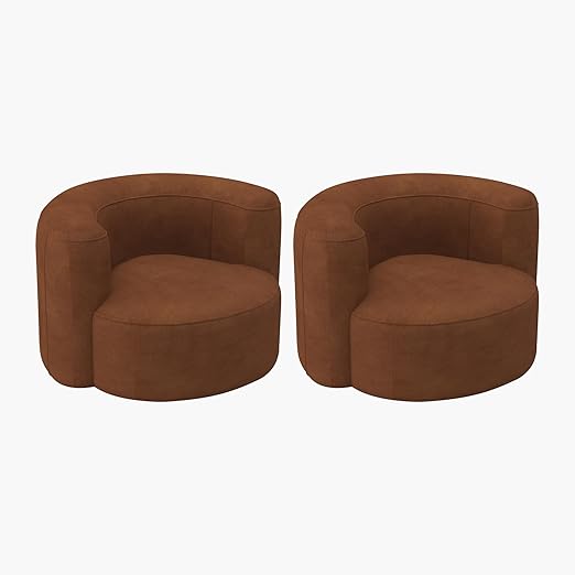 Luxury Modern Curved Back Velvet Sofa Set