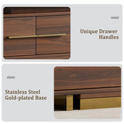 Extendable TV Stand with 4 Drawers