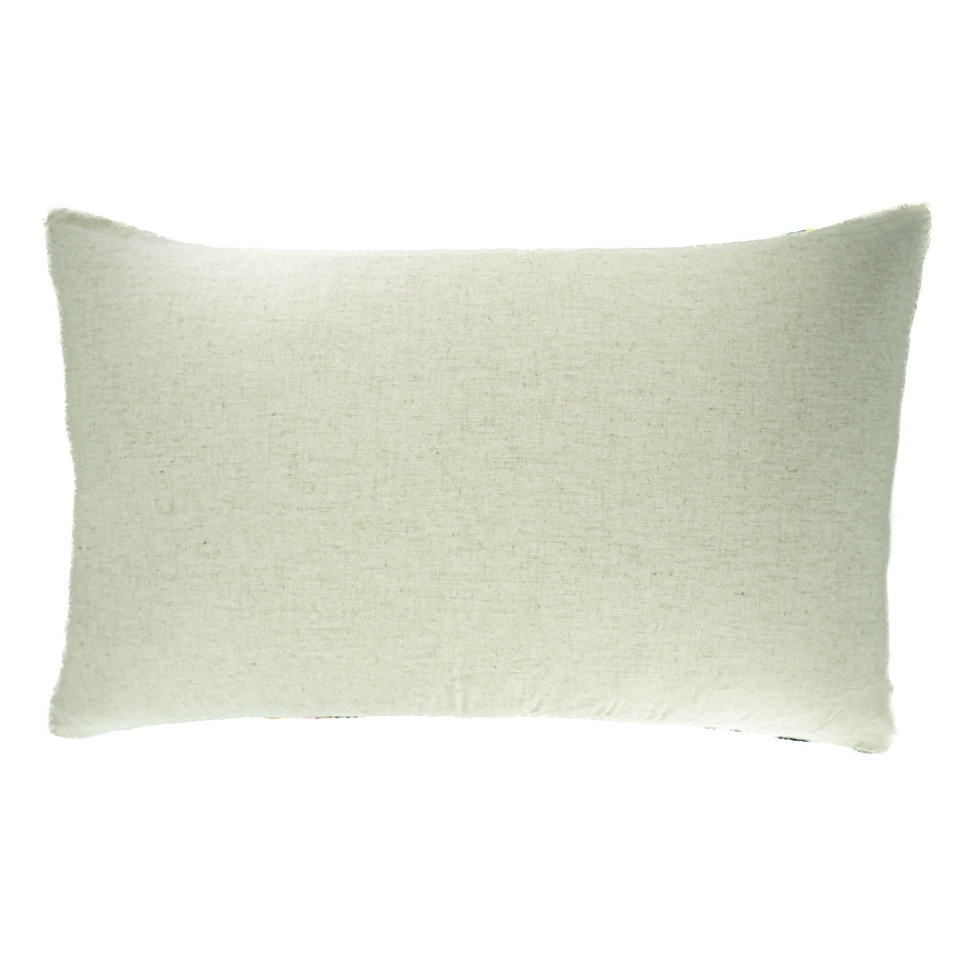Deco Silk Velvet Ikat Throw Pillow Cover