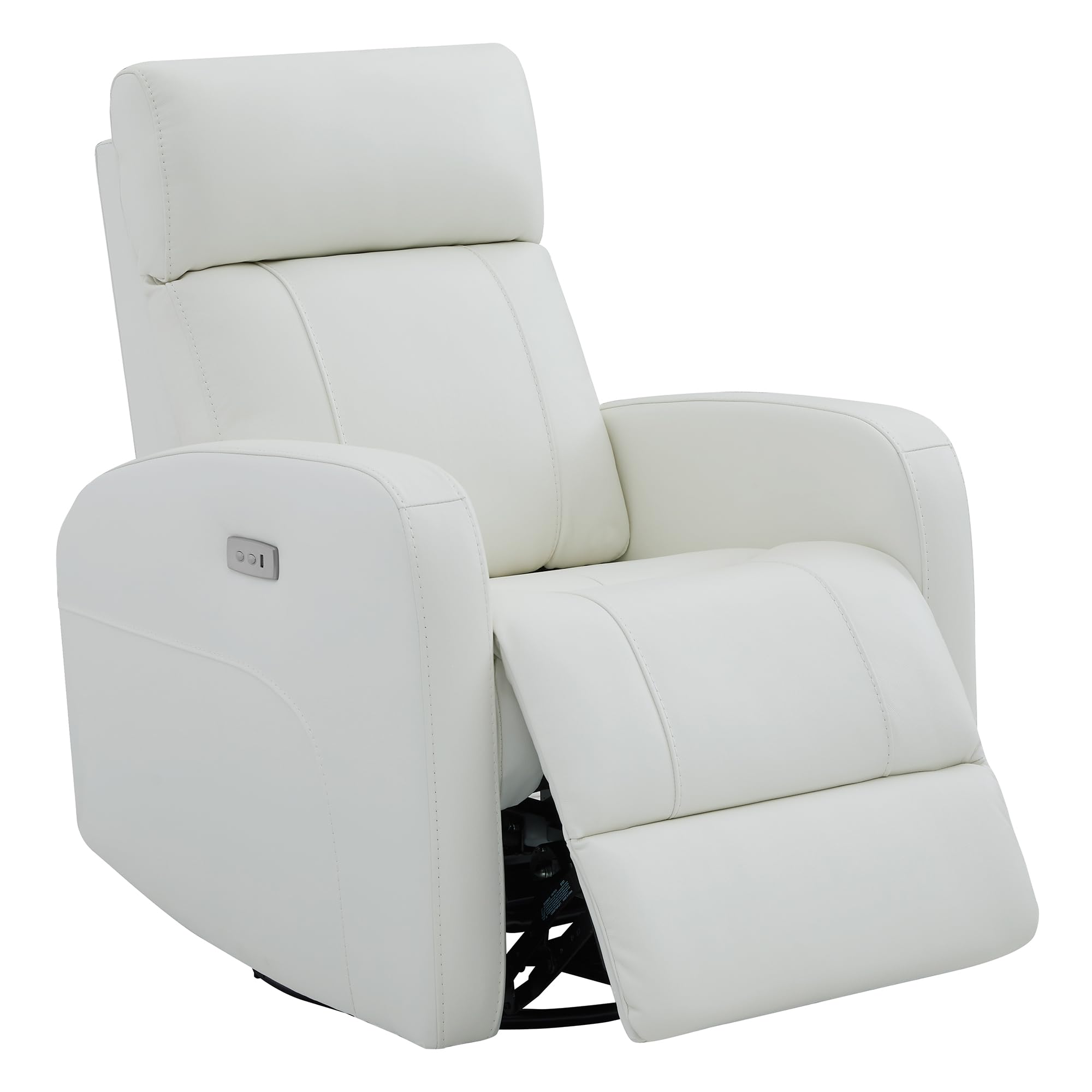 Power Swivel Glider Recliner Chair with Adjustable Headrest