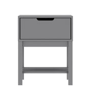 Kids Wood Nightstand with Storage Drawer